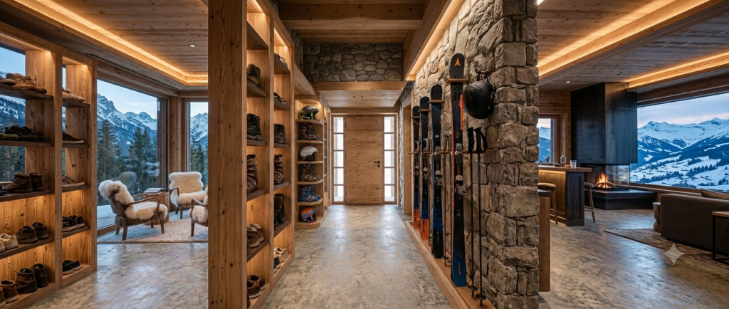 ai ski lodge
