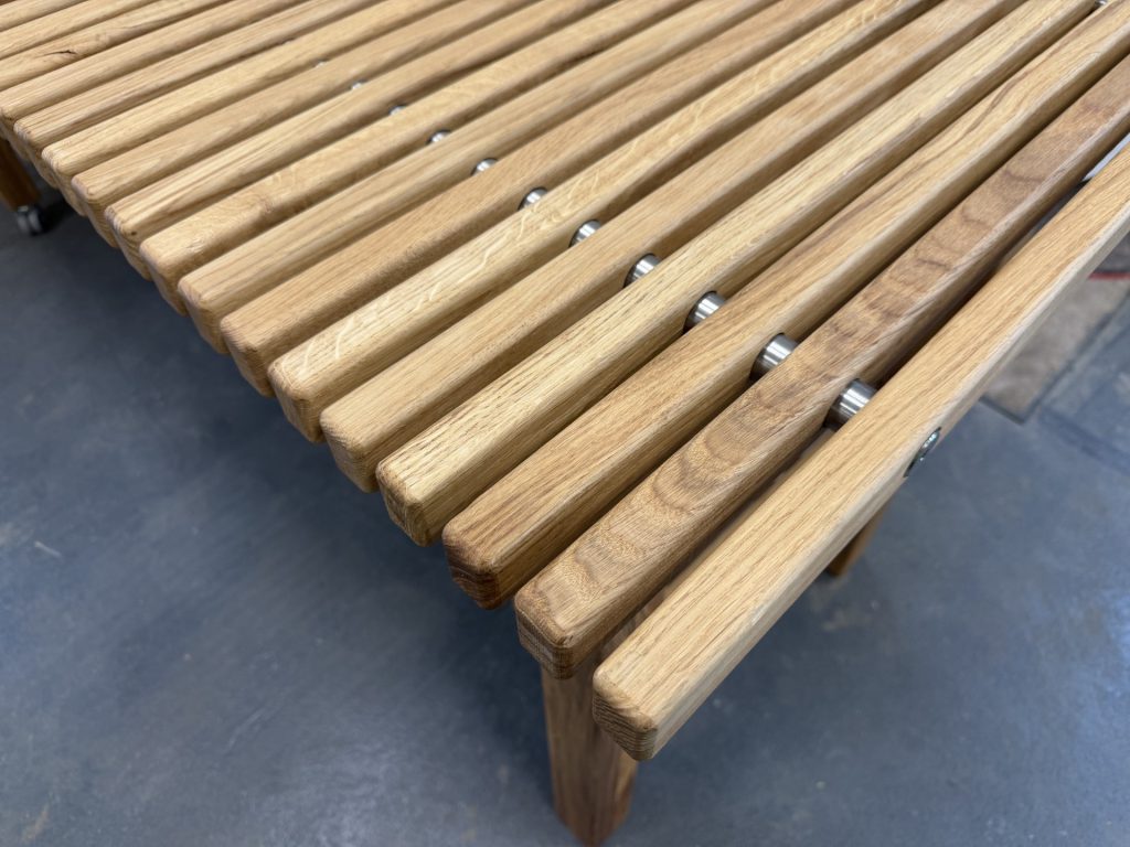 Bord Ek Utekök detalj